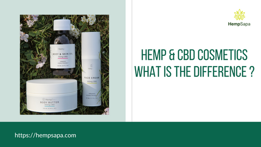 Hemp & CBD cosmetics - what is the difference?