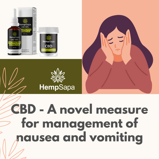 CBD and management of nausea and vomiting