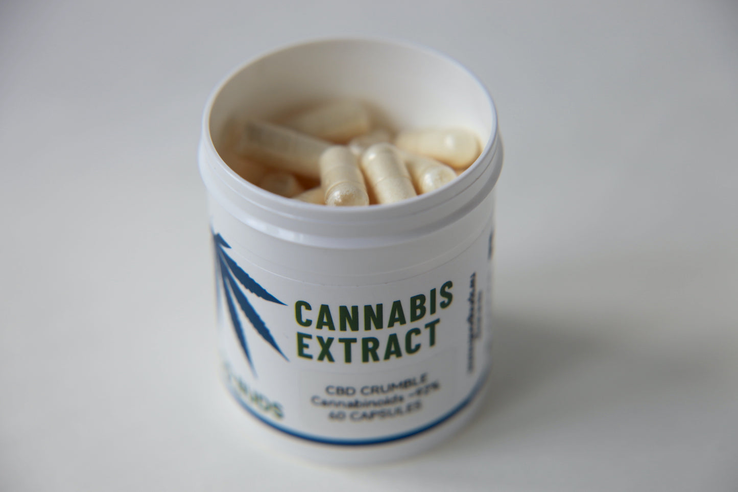 CBD Distillate Crumbles Capsules