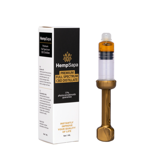 CBD Chưng cất chiết xuất toàn phần