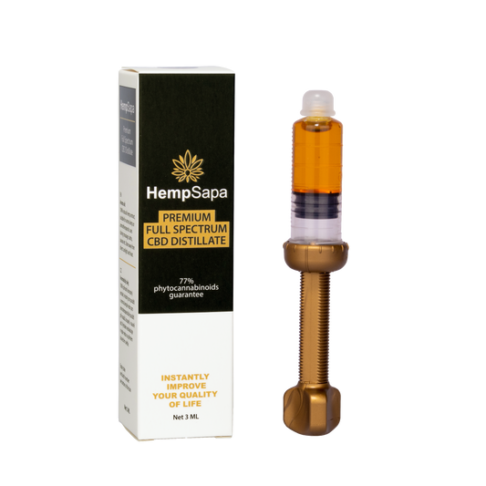 CBD Chưng cất chiết xuất toàn phần