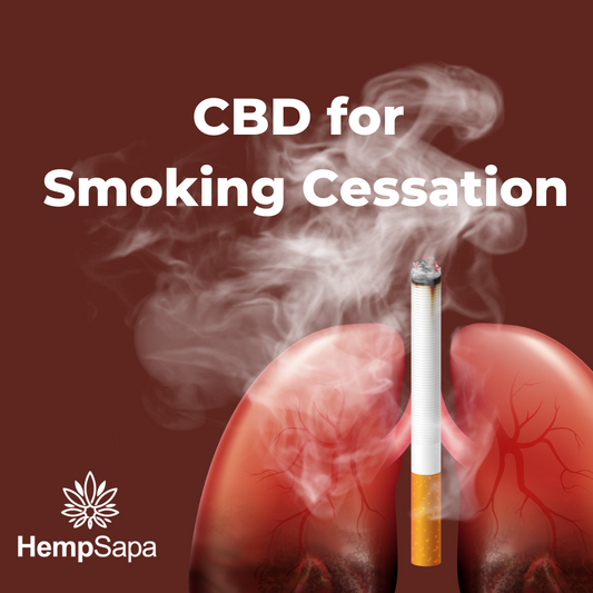 How does CBD help smoking cessation?
