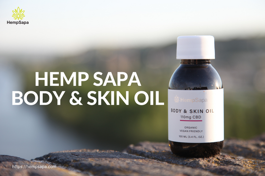 What is unique about Hemp Sapa Body & Skin Oil?